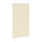 vidaXL Plissee Creme 80x100 cm Stoffbreite 79,4 cm Polyester vidaXL Plissee Creme 80x100 cm Stoffbreite 79,4 cm Polyester