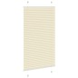 vidaXL Plissee Creme 80x100 cm Stoffbreite 79,4 cm Polyester vidaXL Plissee Creme 80x100 cm Stoffbreite 79,4 cm Polyester