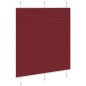vidaXL Plissee Bordeauxrot 120x150 cm Stoffbreite 119,4 cm Polyester vidaXL Plissee Bordeauxrot 120x150 cm Stoffbreite 119,4 cm Polyester