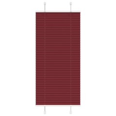 vidaXL Plissee Bordeauxrot 60x150 cm Stoffbreite 59,4 cm Polyester