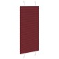 vidaXL Plissee Bordeauxrot 60x150 cm Stoffbreite 59,4 cm Polyester vidaXL Plissee Bordeauxrot 60x150 cm Stoffbreite 59,4 cm Polyester