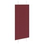 vidaXL Plissee Bordeauxrot 60x150 cm Stoffbreite 59,4 cm Polyester vidaXL Plissee Bordeauxrot 60x150 cm Stoffbreite 59,4 cm Polyester