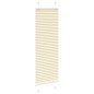 vidaXL Plissee Creme 45x100 cm Stoffbreite 44,4 cm Polyester vidaXL Plissee Creme 45x100 cm Stoffbreite 44,4 cm Polyester
