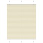 vidaXL Plissee Creme 105x100 cm Stoffbreite 104,4 cm Polyester vidaXL Plissee Creme 105x100 cm Stoffbreite 104,4 cm Polyester