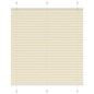 vidaXL Plissee Creme 115x100 cm Stoffbreite 114,4 cm Polyester vidaXL Plissee Creme 115x100 cm Stoffbreite 114,4 cm Polyester