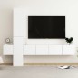 5-tlg. TV-Schrank-Set Weiß Holzwerkstoff 5-tlg. TV-Schrank-Set Weiß Holzwerkstoff