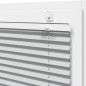 vidaXL Plissee Hellgrau 40x100 cm Stoffbreite 39,4 cm Polyester vidaXL Plissee Hellgrau 40x100 cm Stoffbreite 39,4 cm Polyester