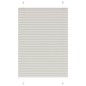 vidaXL Plissee Hellgrau 90x150 cm Stoffbreite 89,4 cm Polyester vidaXL Plissee Hellgrau 90x150 cm Stoffbreite 89,4 cm Polyester