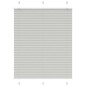 vidaXL Plissee Hellgrau 110x100 cm Stoffbreite 109,4 cm Polyester vidaXL Plissee Hellgrau 110x100 cm Stoffbreite 109,4 cm Polyester