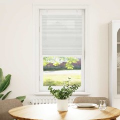 vidaXL Plissee Hellgrau 60x150 cm Stoffbreite 59,4 cm Polyester
