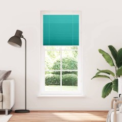 vidaXL Plissee Petrolgrün 100x200 cm Stoffbreite 99,4 cm Polyester