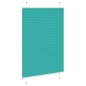 vidaXL Plissee Petrolgrün 100x150 cm Stoffbreite 99,4 cm Polyester vidaXL Plissee Petrolgrün 100x150 cm Stoffbreite 99,4 cm Polyester
