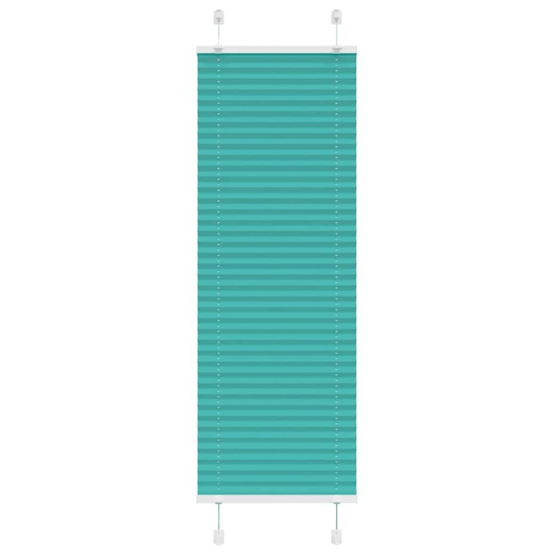 vidaXL Plissee Petrolgrün 45x150 cm Stoffbreite 44,4 cm Polyester vidaXL Plissee Petrolgrün 45x150 cm Stoffbreite 44,4 cm Polyester