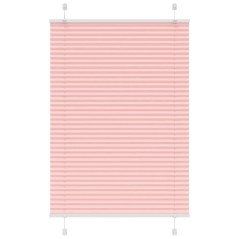 vidaXL Plissee Rosa 85x100 cm Stoffbreite 84,4 cm Polyester