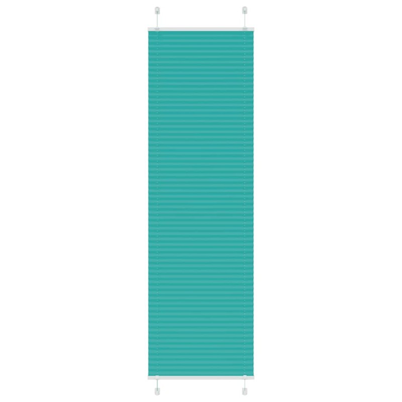 vidaXL Plissee Petrolgrün 65x200 cm Stoffbreite 64,4 cm Polyester vidaXL Plissee Petrolgrün 65x200 cm Stoffbreite 64,4 cm Polyester
