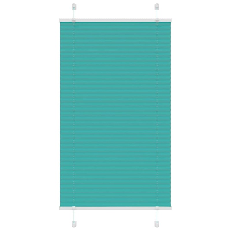 vidaXL Plissee Petrolgrün 75x150 cm Stoffbreite 74,4 cm Polyester vidaXL Plissee Petrolgrün 75x150 cm Stoffbreite 74,4 cm Polyester