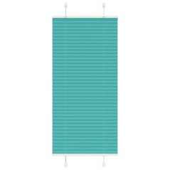 vidaXL Plissee Petrolgrün 65x150 cm Stoffbreite 64,4 cm Polyester