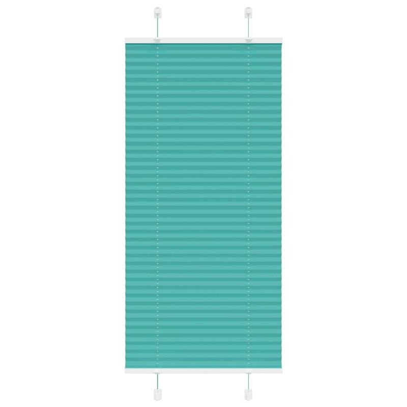vidaXL Plissee Petrolgrün 65x150 cm Stoffbreite 64,4 cm Polyester vidaXL Plissee Petrolgrün 65x150 cm Stoffbreite 64,4 cm Polyester