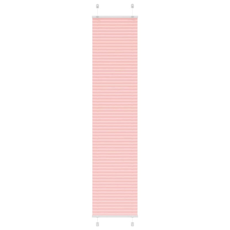 vidaXL Plissee Rosa 45x200 cm Stoffbreite 44,4 cm Polyester vidaXL Plissee Rosa 45x200 cm Stoffbreite 44,4 cm Polyester