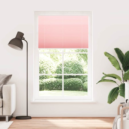 vidaXL Plissee Rosa 115x200 cm Stoffbreite 114,4 cm Polyester