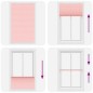 vidaXL Plissee Rosa 115x200 cm Stoffbreite 114,4 cm Polyester vidaXL Plissee Rosa 115x200 cm Stoffbreite 114,4 cm Polyester