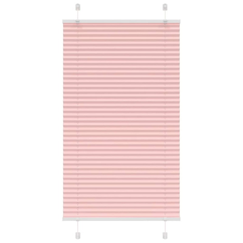 vidaXL Plissee Rosa 70x150 cm Stoffbreite 69,4 cm Polyester vidaXL Plissee Rosa 70x150 cm Stoffbreite 69,4 cm Polyester