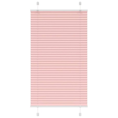 vidaXL Plissee Rosa 70x150 cm Stoffbreite 69,4 cm Polyester