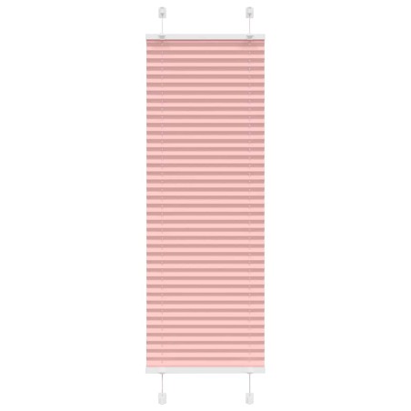 vidaXL Plissee Rosa 50x100 cm Stoffbreite 49,4 cm Polyester