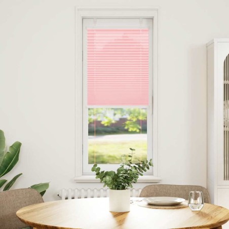 vidaXL Plissee Rosa 50x100 cm Stoffbreite 49,4 cm Polyester