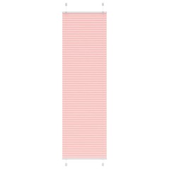 vidaXL Plissee Rosa 55x200 cm Stoffbreite 54,4 cm Polyester