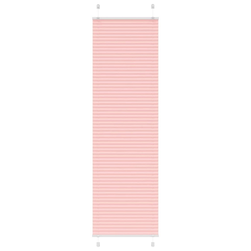 vidaXL Plissee Rosa 55x200 cm Stoffbreite 54,4 cm Polyester vidaXL Plissee Rosa 55x200 cm Stoffbreite 54,4 cm Polyester
