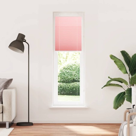 vidaXL Plissee Rosa 55x200 cm Stoffbreite 54,4 cm Polyester