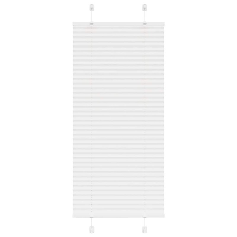 vidaXL Plissee Weiß 55x100 cm Stoffbreite 54,4 cm Polyester vidaXL Plissee Weiß 55x100 cm Stoffbreite 54,4 cm Polyester
