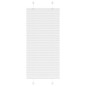 vidaXL Plissee Weiß 55x100 cm Stoffbreite 54,4 cm Polyester vidaXL Plissee Weiß 55x100 cm Stoffbreite 54,4 cm Polyester