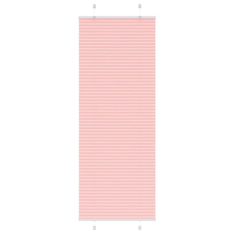 vidaXL Plissee Rosa 70x200 cm Stoffbreite 69,4 cm Polyester vidaXL Plissee Rosa 70x200 cm Stoffbreite 69,4 cm Polyester