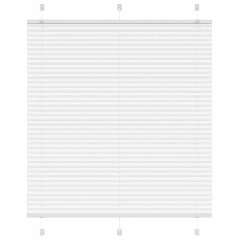 vidaXL Plissee Weiß 120x150 cm Stoffbreite 119,4 cm Polyester vidaXL Plissee Weiß 120x150 cm Stoffbreite 119,4 cm Polyester