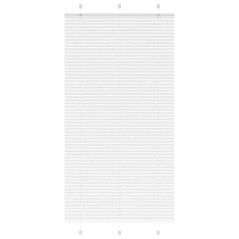 vidaXL Plissee Weiß 110x200 cm Stoffbreite 109,4 cm Polyester