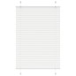 vidaXL Plissee Weiß 100x100 cm Stoffbreite 99,4 cm Polyester vidaXL Plissee Weiß 100x100 cm Stoffbreite 99,4 cm Polyester