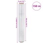 vidaXL Stretchfolie 2 Stk. Transparent 17 μm 50 cm x 150 m vidaXL Stretchfolie 2 Stk. Transparent 17 μm 50 cm x 150 m
