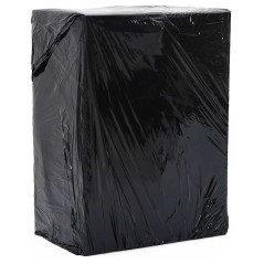 vidaXL Stretchfolie 6 Stk. Schwarz 30 μm 50 cm x 150 m