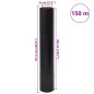 vidaXL Stretchfolie 6 Stk. Schwarz 30 μm 50 cm x 150 m vidaXL Stretchfolie 6 Stk. Schwarz 30 μm 50 cm x 150 m
