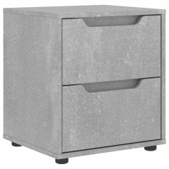 vidaXL Nachttisch VISNES Betongrau 45x40x50 cm Holzwerkstoff