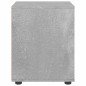 vidaXL Nachttisch VISNES Betongrau 45x40x50 cm Holzwerkstoff vidaXL Nachttisch VISNES Betongrau 45x40x50 cm Holzwerkstoff