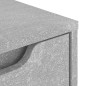 vidaXL Nachttisch VISNES Betongrau 45x40x50 cm Holzwerkstoff vidaXL Nachttisch VISNES Betongrau 45x40x50 cm Holzwerkstoff