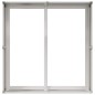 vidaXL Pflanzkübel 80x80x40 cm Edelstahl