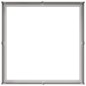 vidaXL Pflanzkübel 100x100x30 cm Edelstahl