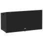 vidaXL Garten-Auflagenbox Schwarz 110x50x58 cm Poly Rattan vidaXL Garten-Auflagenbox Schwarz 110x50x58 cm Poly Rattan