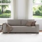 vidaXL 3-Sitzer-Sofa Taupe 180 cm Stoff vidaXL 3-Sitzer-Sofa Taupe 180 cm Stoff