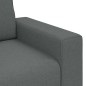 vidaXL 3-Sitzer-Sofa Dunkelgrau 180 cm Stoff