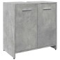 vidaXL Waschbeckenunterschrank Betongrau 60x33x60 cm Holzwerkstoff vidaXL Waschbeckenunterschrank Betongrau 60x33x60 cm Holzwerkstoff